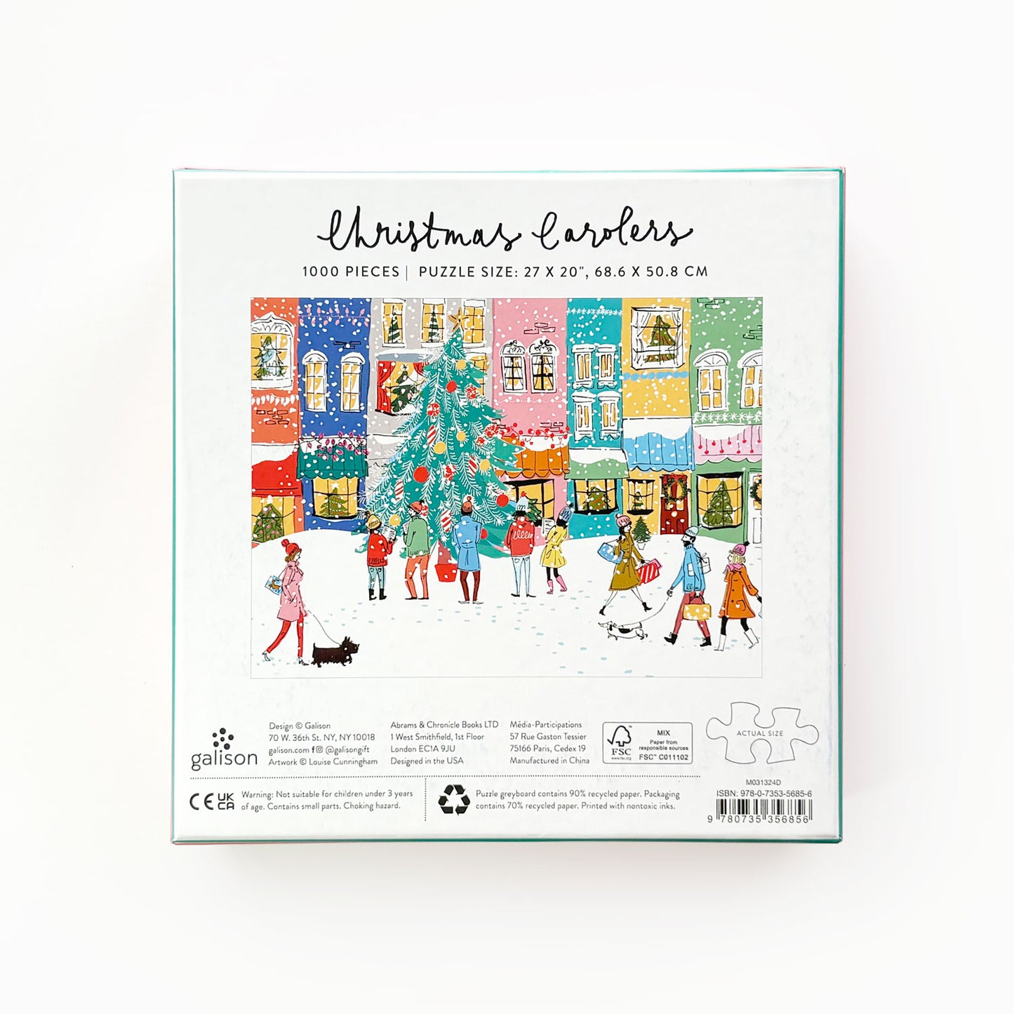 Rompecabezas Christmas Carolers – 1000 piezas