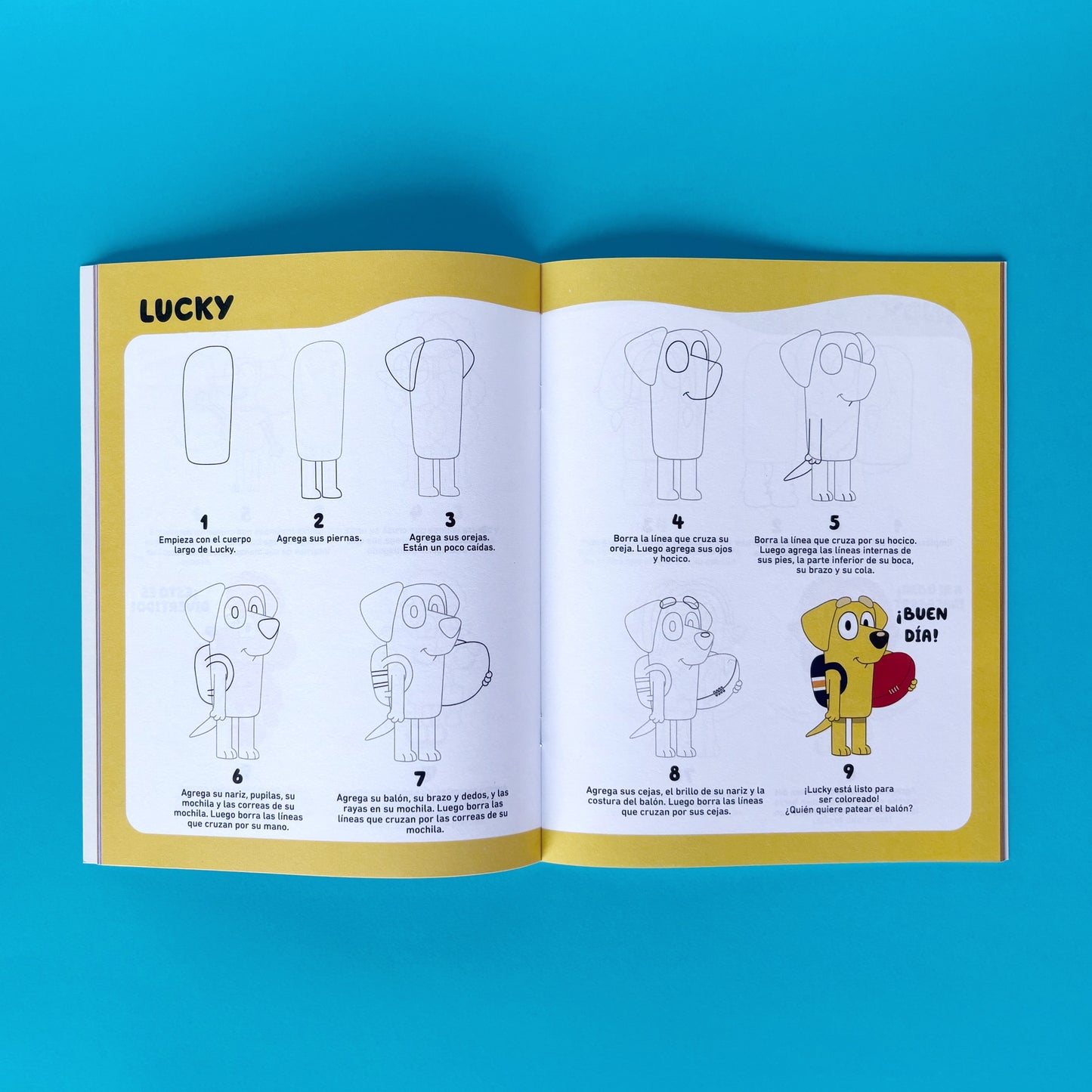 Bluey- Actividades: Cómo dibujar