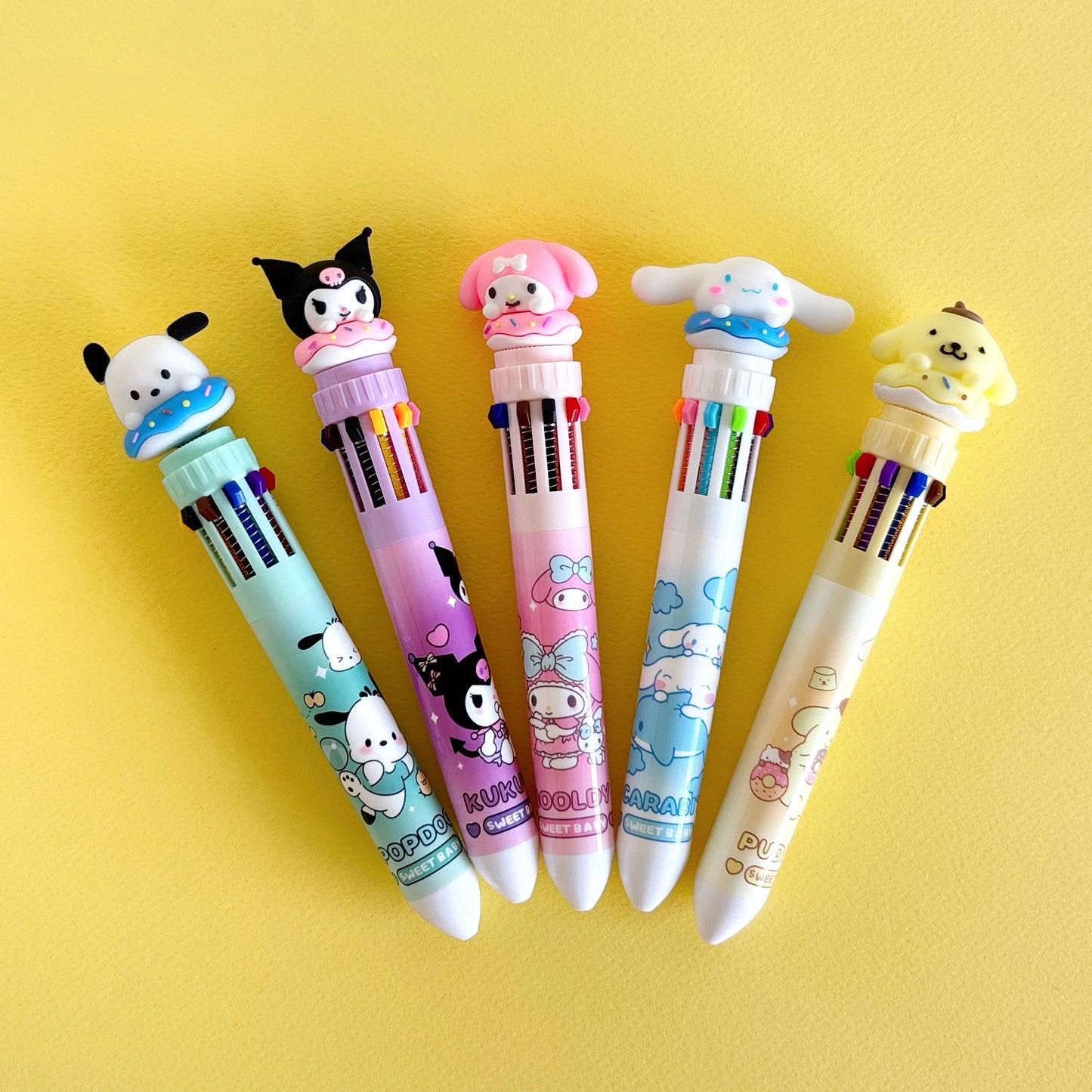 Esfero Sanrio Multicolor - 10 minas