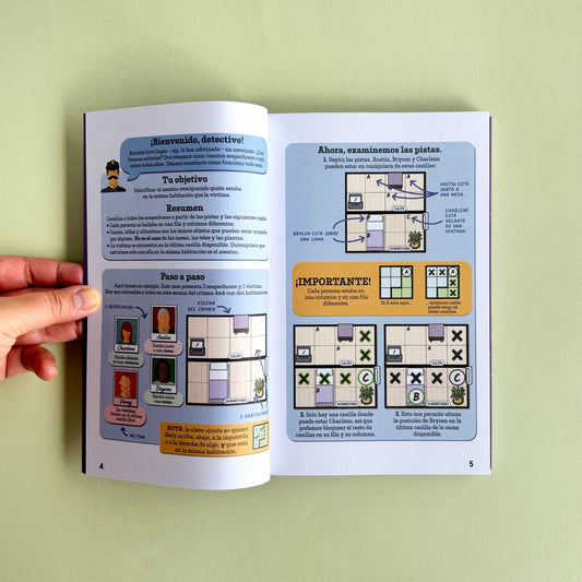 Libro Murdoku: 80 acertijos de lógica y asesinatos