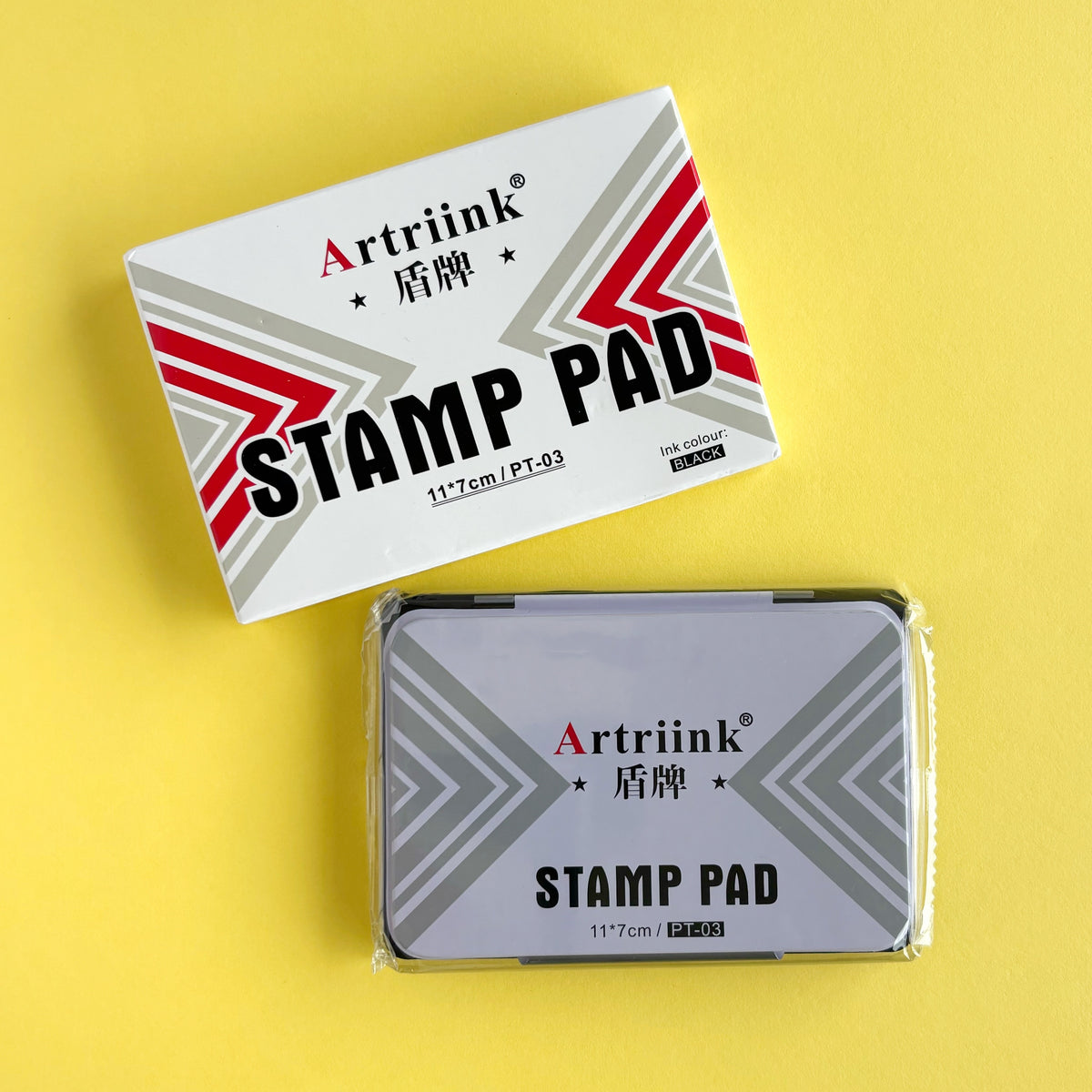 Almohadilla con tinta para Sellos Artistiink / Stamp Pad · Negra