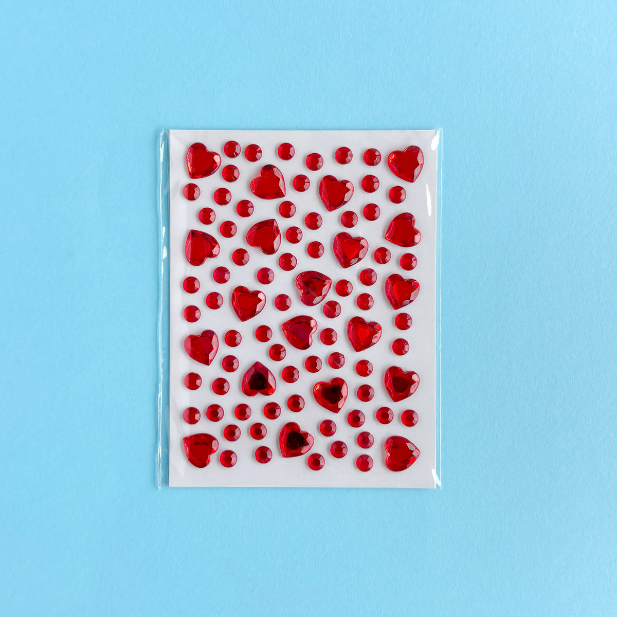 Pegatinas Brillantes 3D - Corazones
