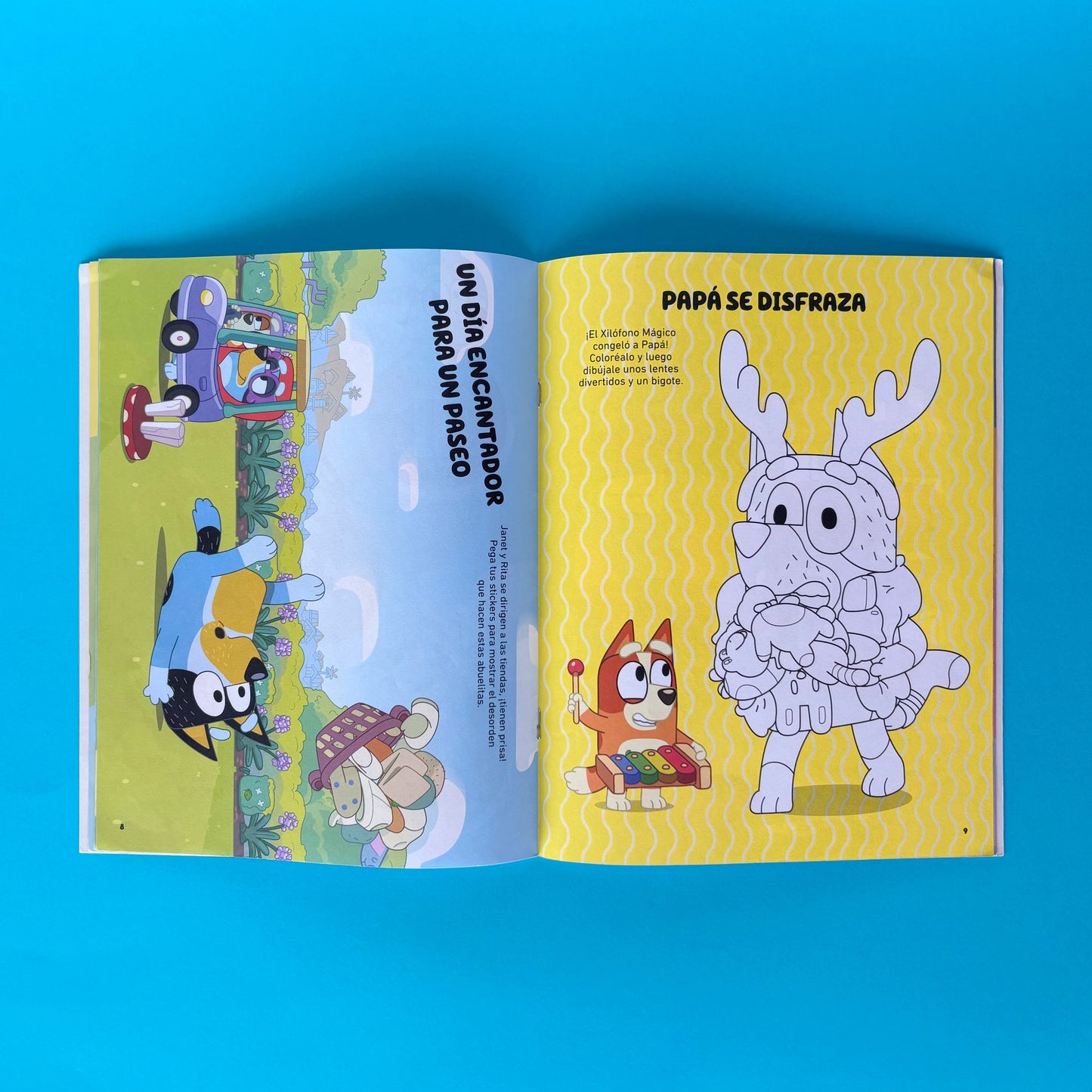 Bluey. Actividades: ¡Hora de jugar!