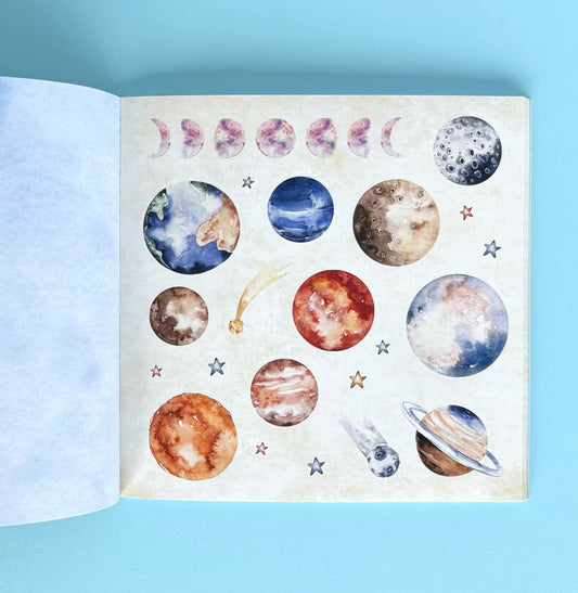 Libro de Stickers Celestial Wonders- Más de 900 stickers