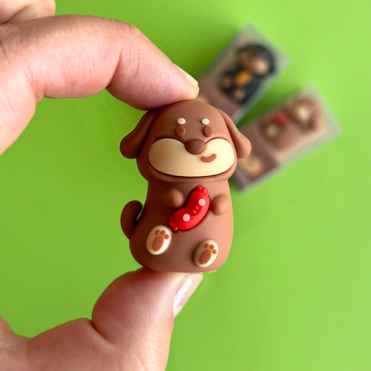 Tajalápiz macizo perro salchicha