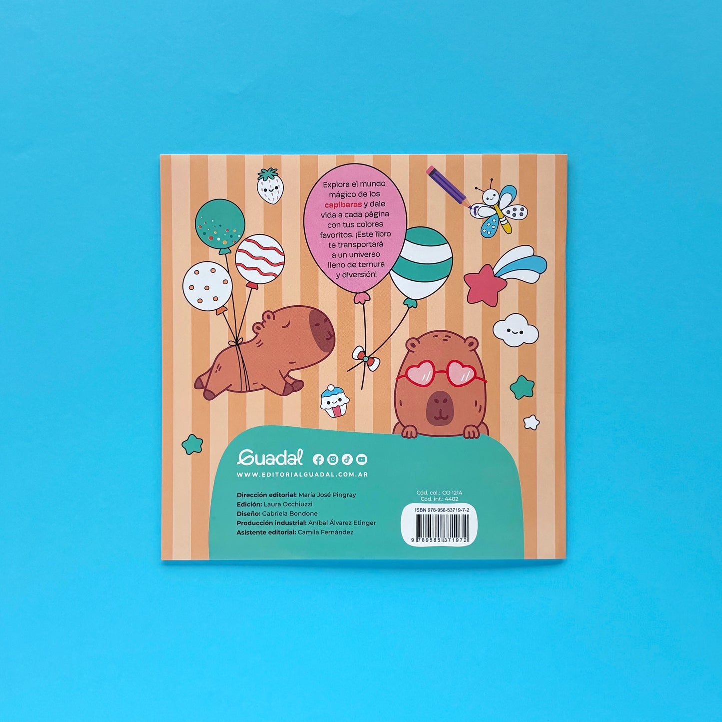 Libro Capi Cute para colorear