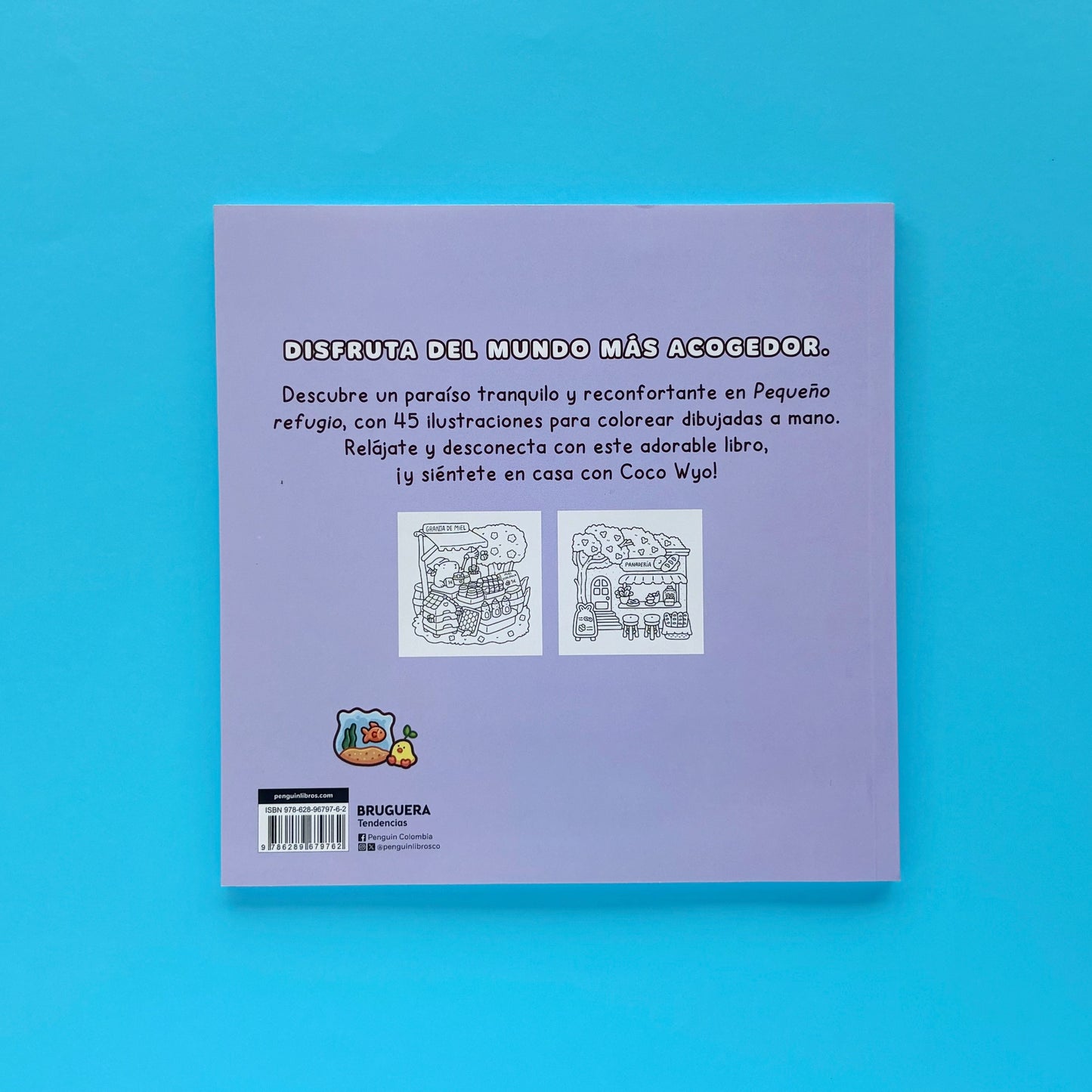 Pequeño refugio. Un mundo adorable para colorear y relajarse – Libro para colorear