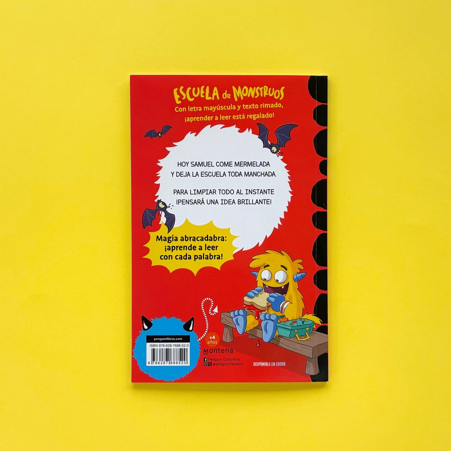 Aprende a leer en la Escuela de Monstruos 2: Un lío de mermelada