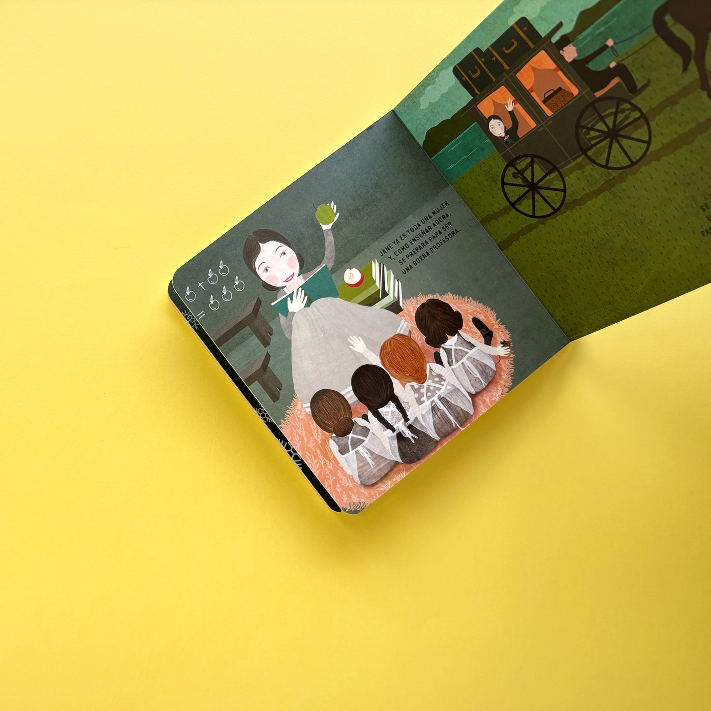 Jane Eyre - Colección Ya leo a - Libro álbum ilustrado en cartoné