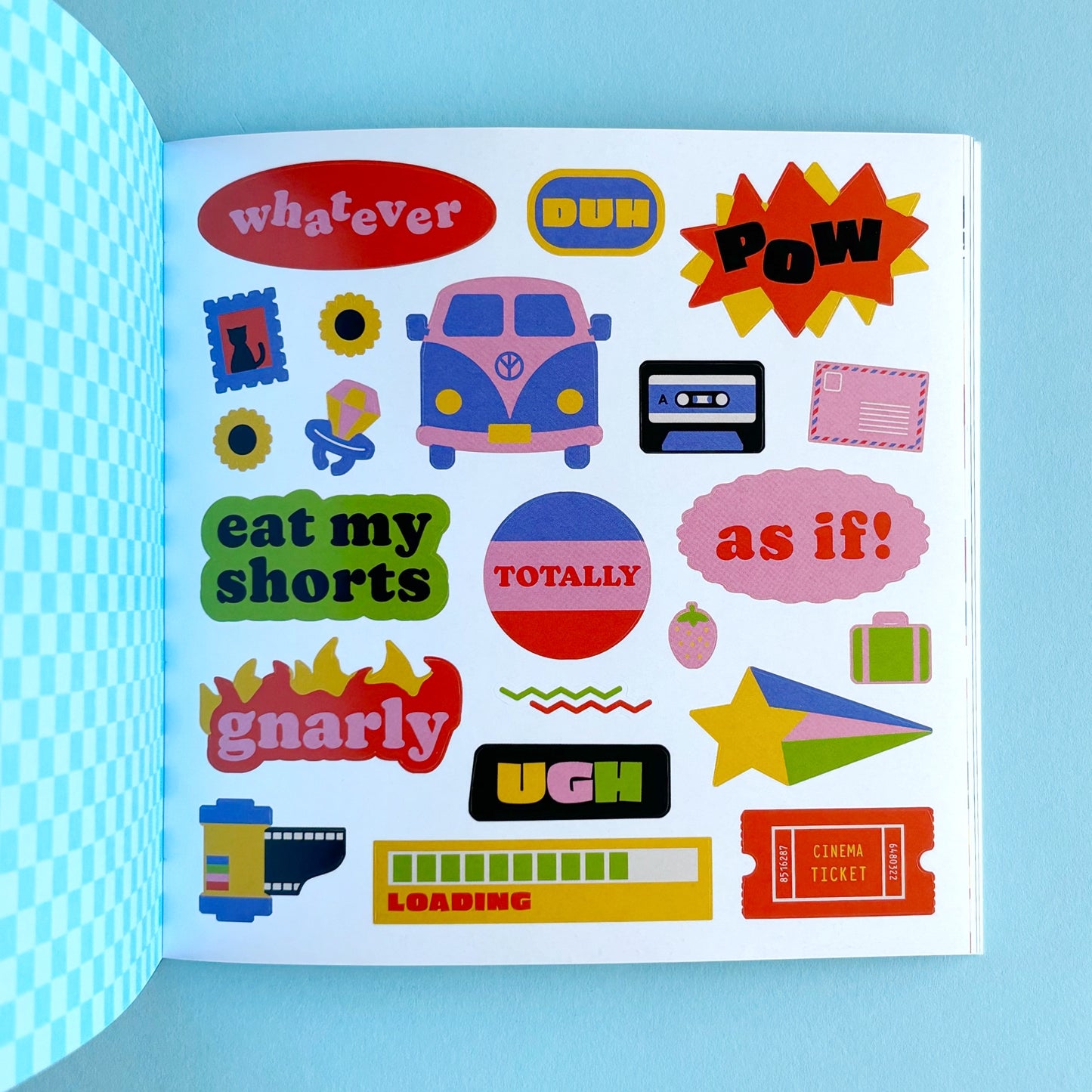 Libro de Stickers Another Really Great Sticker Book (más de 1.300 stickers)