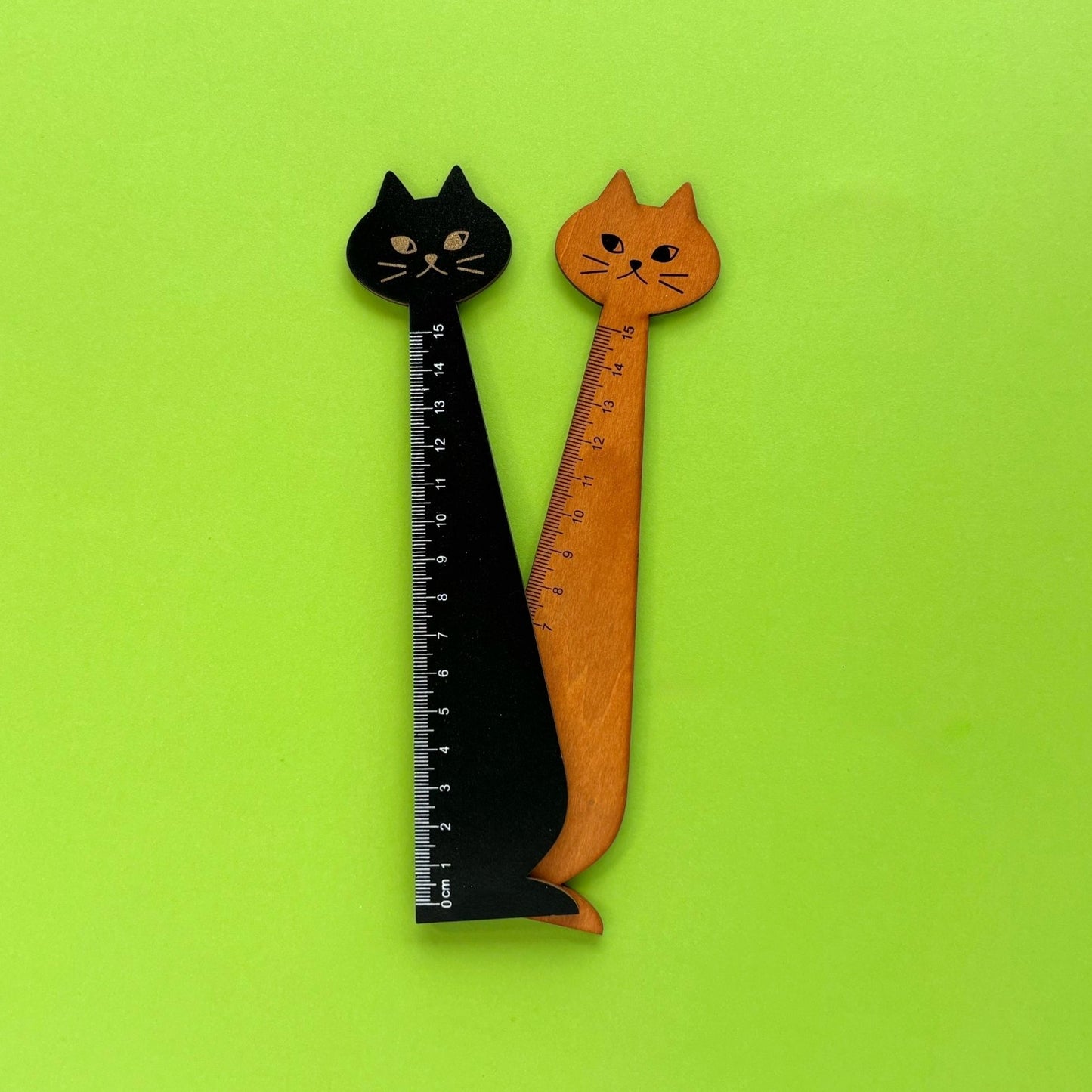 Reglas con forma de gato – 2 unidades