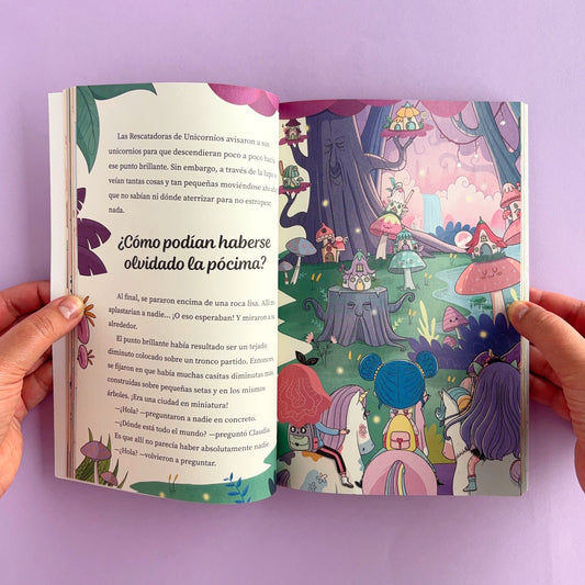 Rescatadoras de Unicornios 2. Viaje al país de las hadas - Libro de narrativa infantil