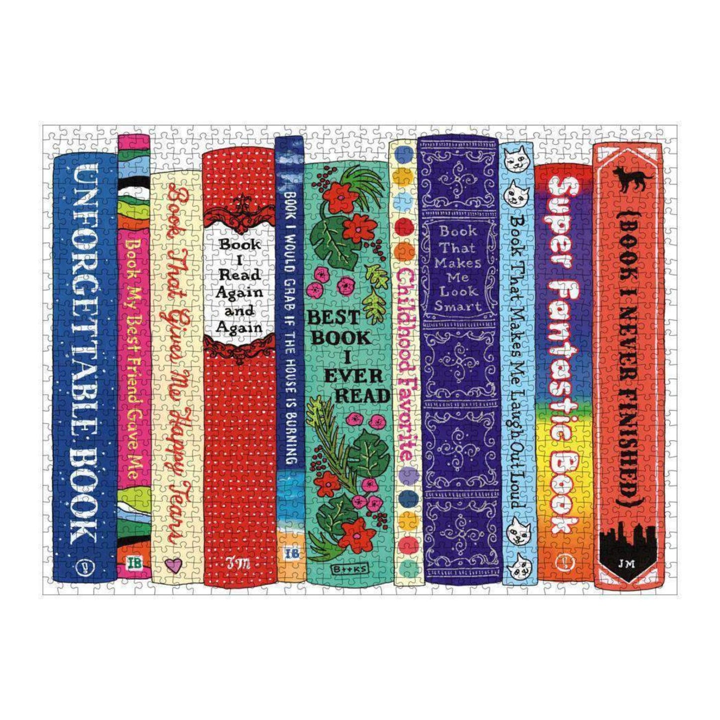 Rompecabezas Ideal Bookshelf – 1000 piezas