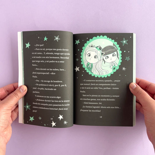 Unicornia 5. Un campamento en las nubes - Libro de narrativa infantil.