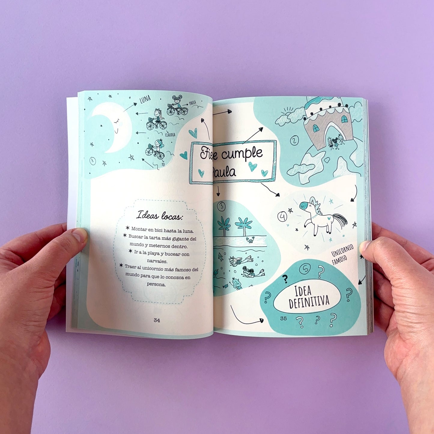 Unicornia 2. Una fiesta del revés - Libro de narrativa infantil