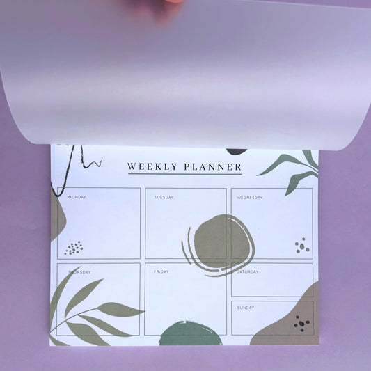 Weekly Planner - Planeador semanal con portada protectora