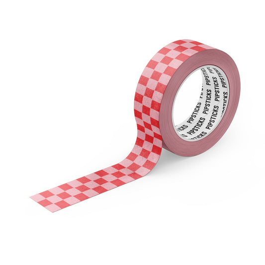 Washi Tape Pipsticks Original - Check It Twice (10 m x 1.5 cm)