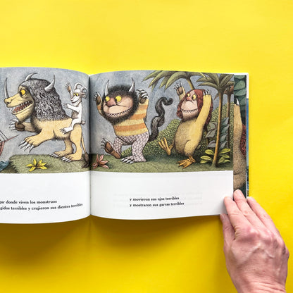 Dónde viven los monstruos – Libro infantil tapa dura