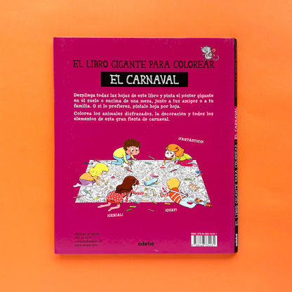 El carnaval – Libro gigante para colorear