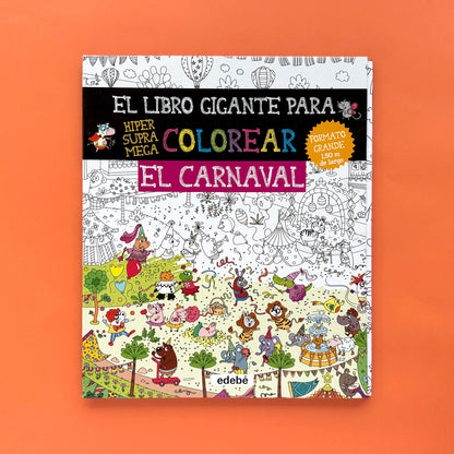 El carnaval – Libro gigante para colorear