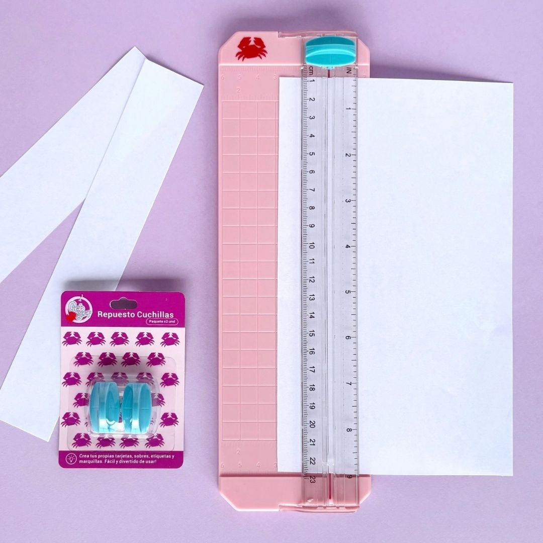 Cortador PRO de Papel A4/A5 para Scrapbooking y Manualidades + 1 set de repuestos