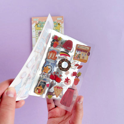 Librillo de Stickers Autumn Journal – +300 de Stickers
