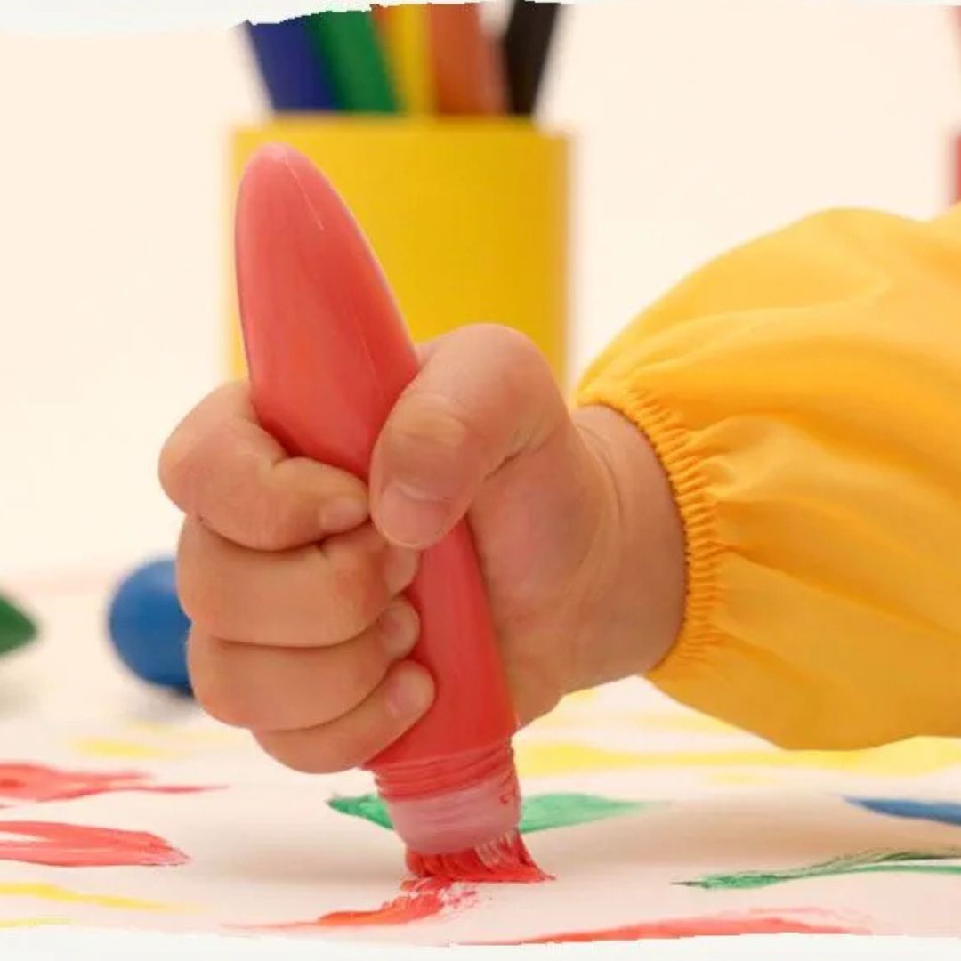 Chisguetes de témpera lavable con pincel caja X6 - Little Creatives