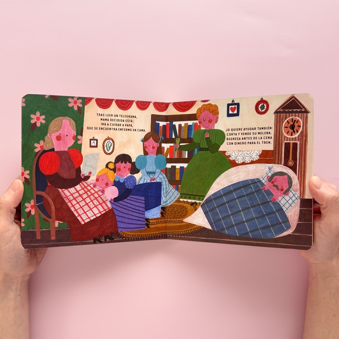 Mujercitas - Colección Ya leo a -  Libro álbum ilustrado en cartoné