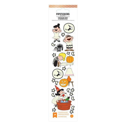 Lámina de Stickers Peanuts x Pipsticks Original - Halloween Festivities