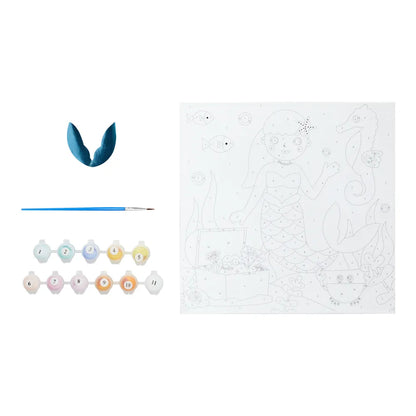 Set pinta por números – Sirena