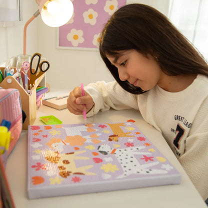 Set de creación Pinta con gemas avanzado – Perros