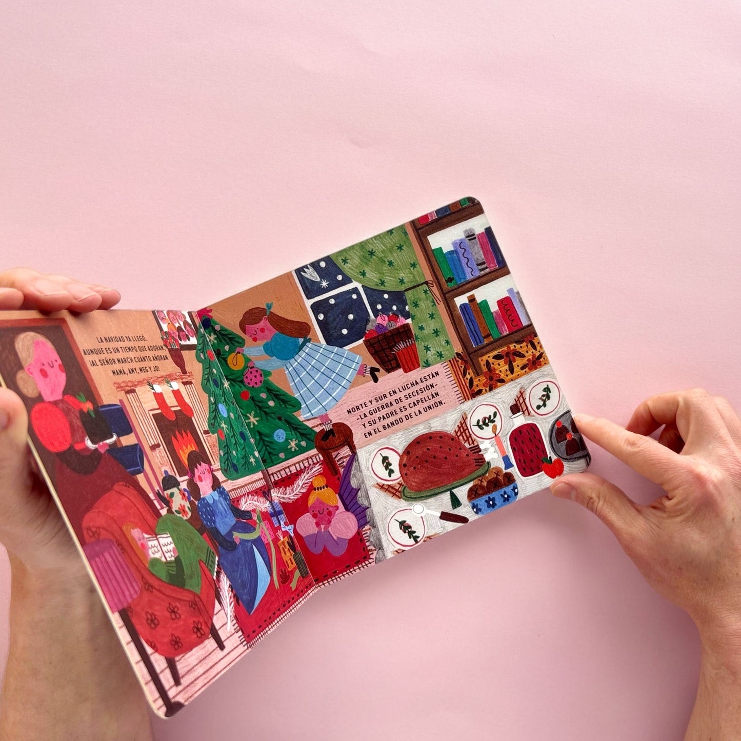 Mujercitas - Colección Ya leo a -  Libro álbum ilustrado en cartoné