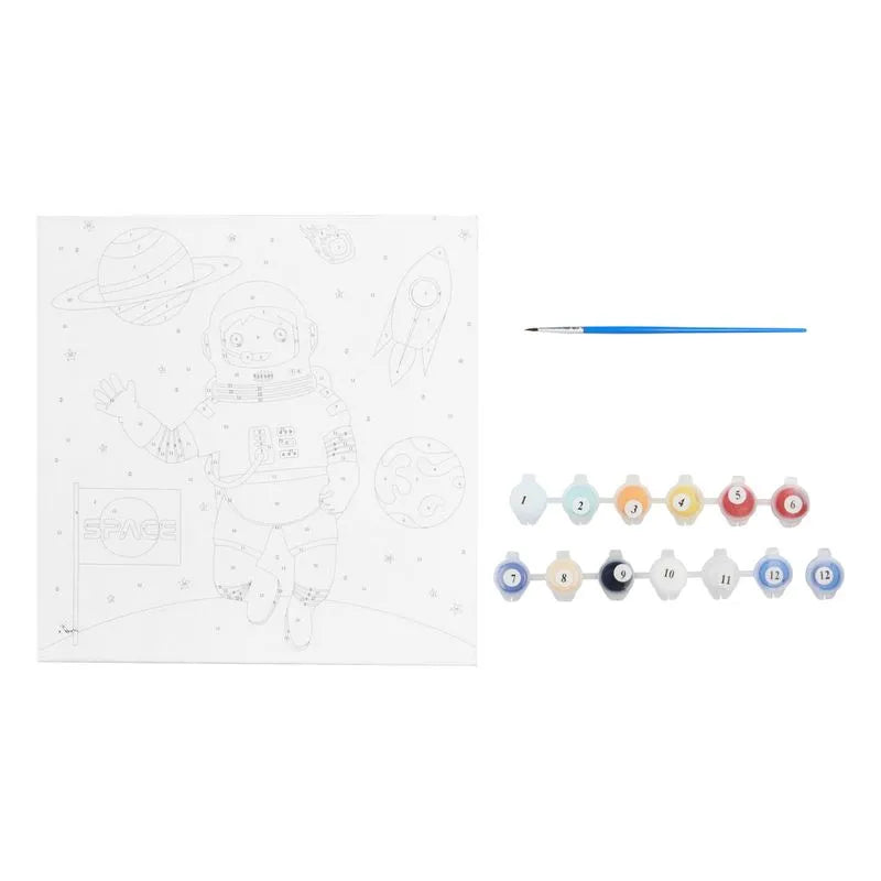 Set pinta por números – Astronauta