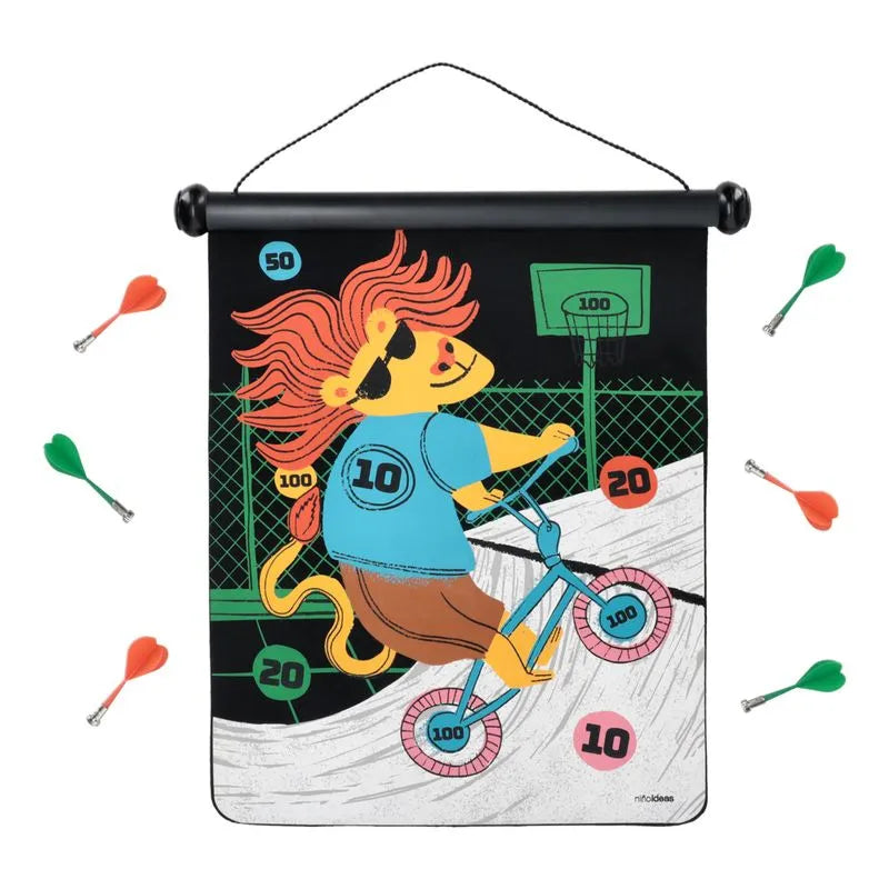 Juego de dardos infantil - Doble cara