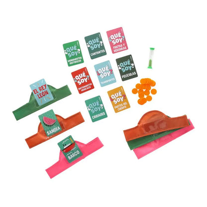 Juego familiar ¿Qué soy? Todos saben menos tú + Complemento 106 tarjeta