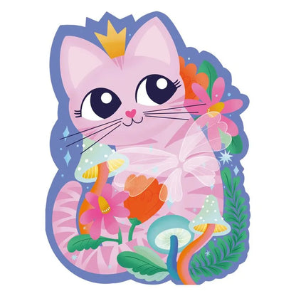 Rompecabezas 50 piezas en cartón XL – Gatita hada