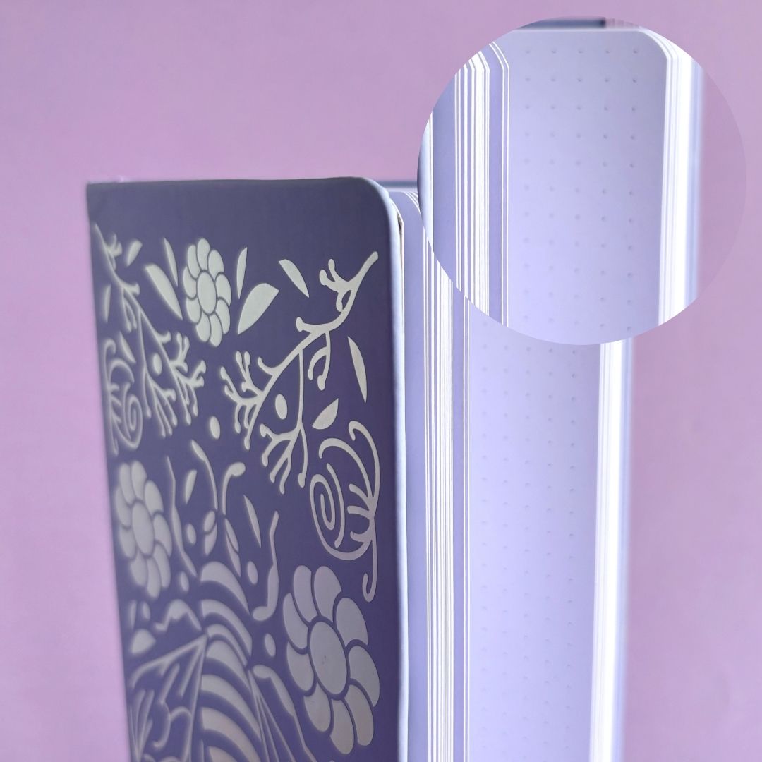 Libreta Dot Grid A5 Bee Garden - De puntos