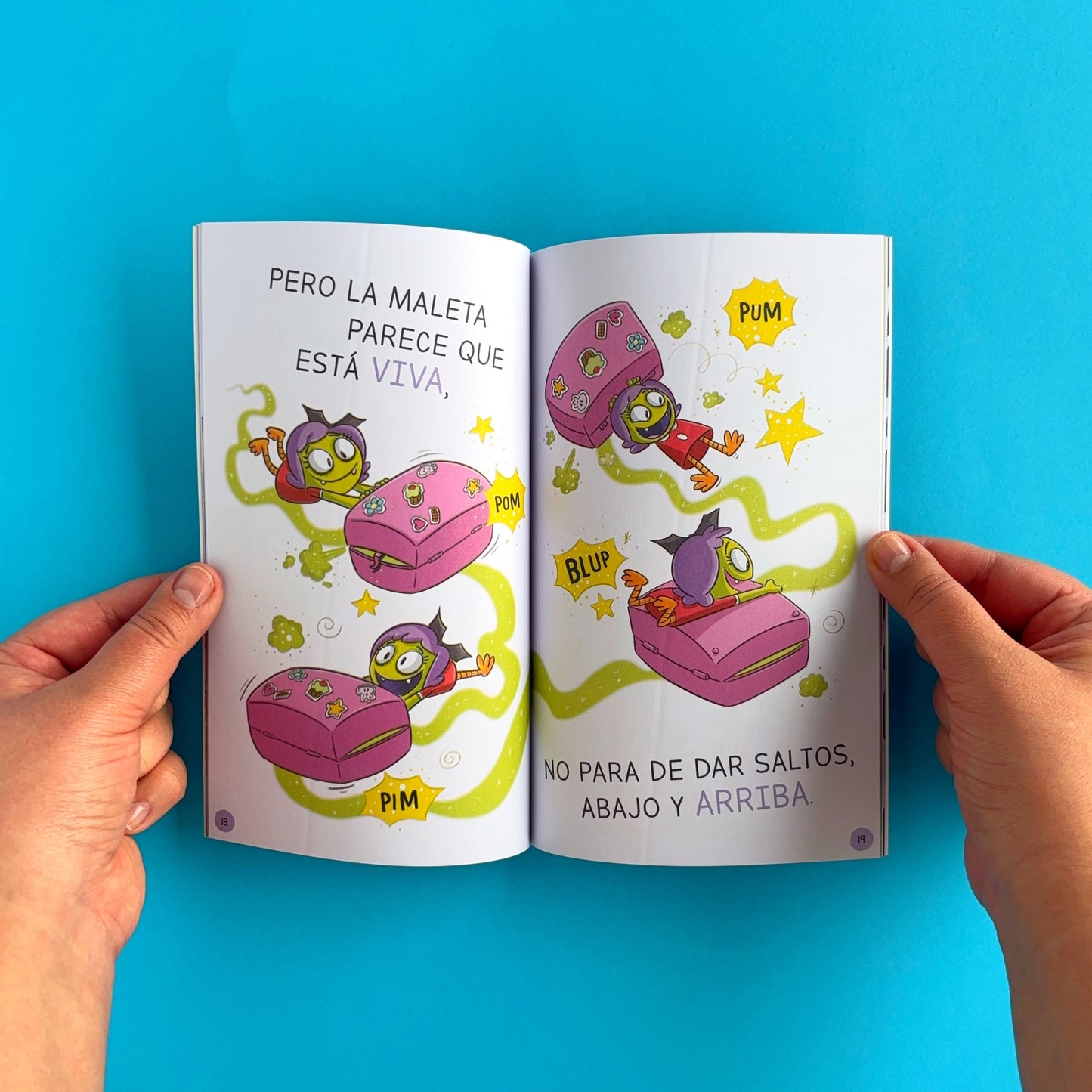 Aprende a leer en la Escuela de Monstruos 5: Pasteles voladores de colores