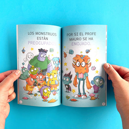 Aprende a leer en la Escuela de Monstruos 5: Pasteles voladores de colores