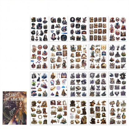 Libro de Stickers Star Academy: Dark & Moody