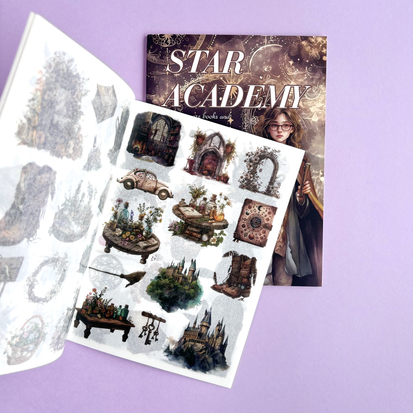 Libro de Stickers Star Academy: Dark & Moody