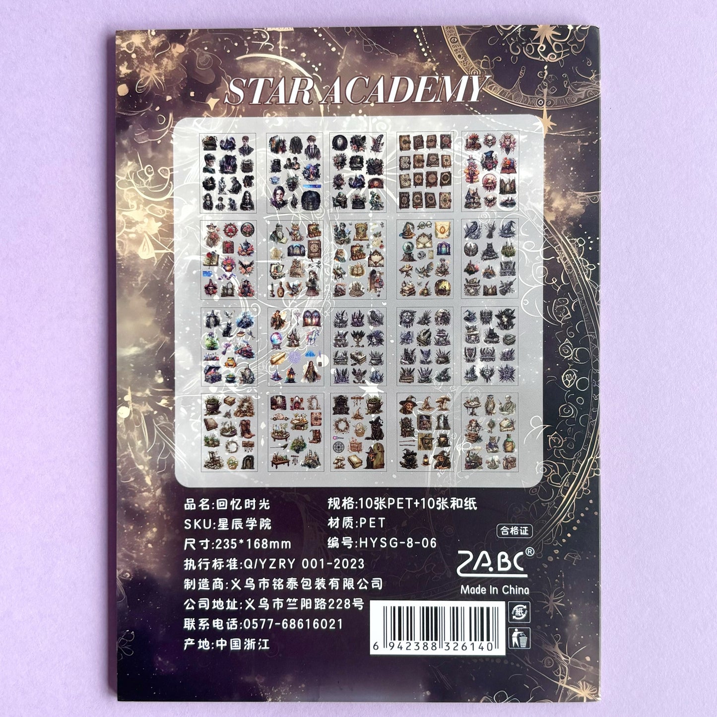 Libro de Stickers Star Academy: Dark & Moody