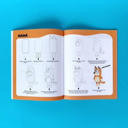 Bluey- Actividades: Cómo dibujar