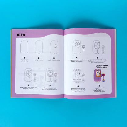 Bluey- Actividades: Cómo dibujar