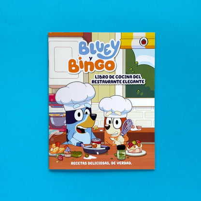 Bluey. Actividades: Libro de cocina del restaurante elegante