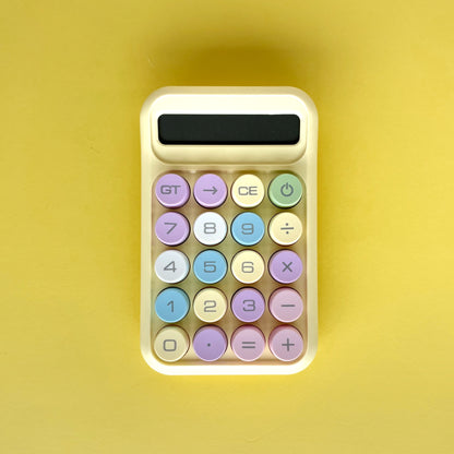 Calculadora Kawaii Colores Pastel – Tamaño Mediano