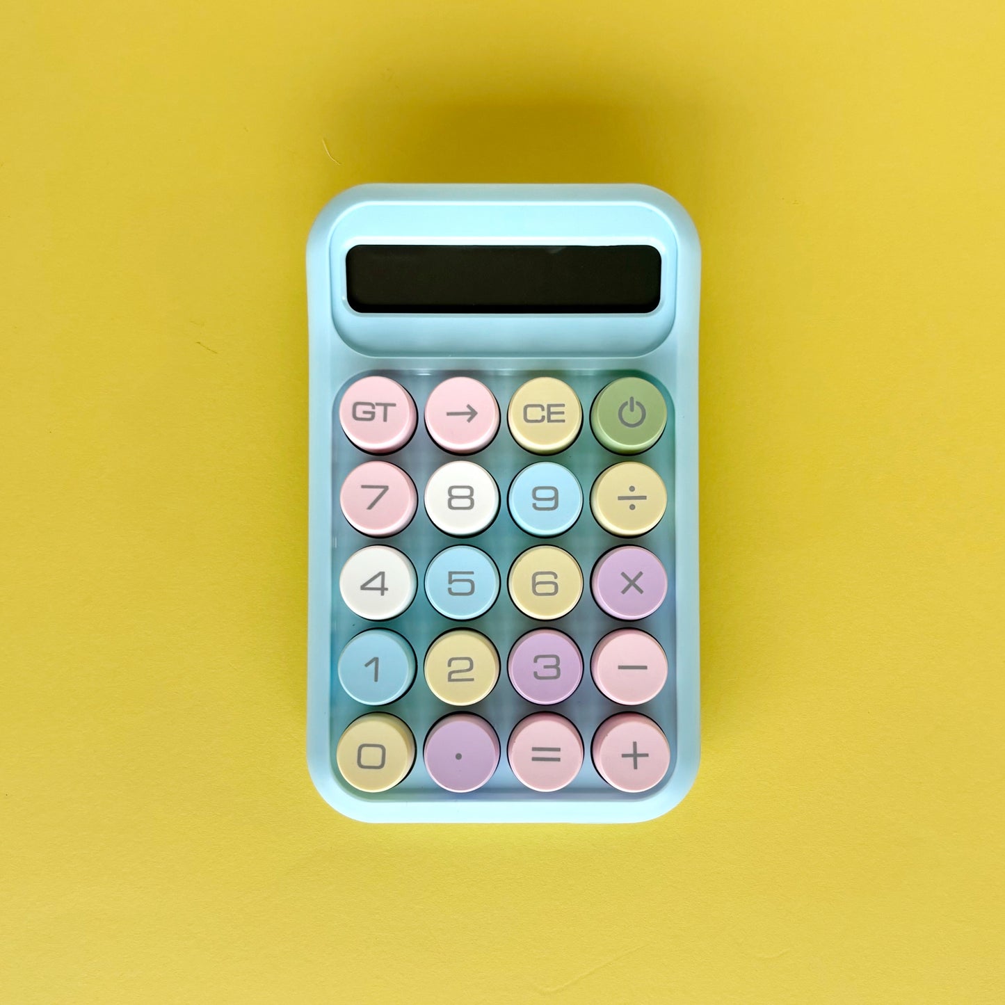 Calculadora Kawaii Colores Pastel – Tamaño Mediano