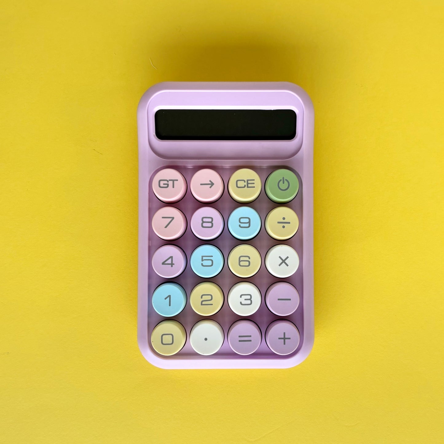Calculadora Kawaii Colores Pastel – Tamaño Mediano