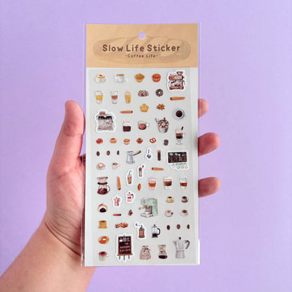 Mini Stickers Slow Life – 1 hoja