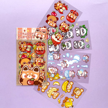 Stickers Animales Kawaii - Vitality Partner